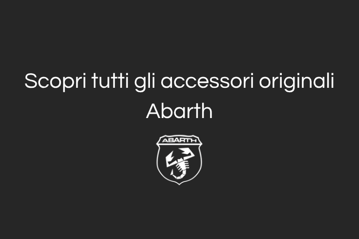 Accessori originali Abarth
